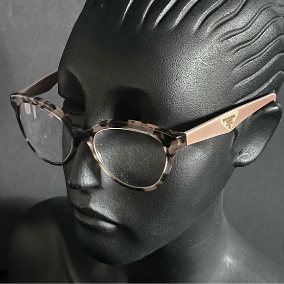 Prada Tortoise Butterfly Eyeglass Frames - Italy - Picture 4 of 14